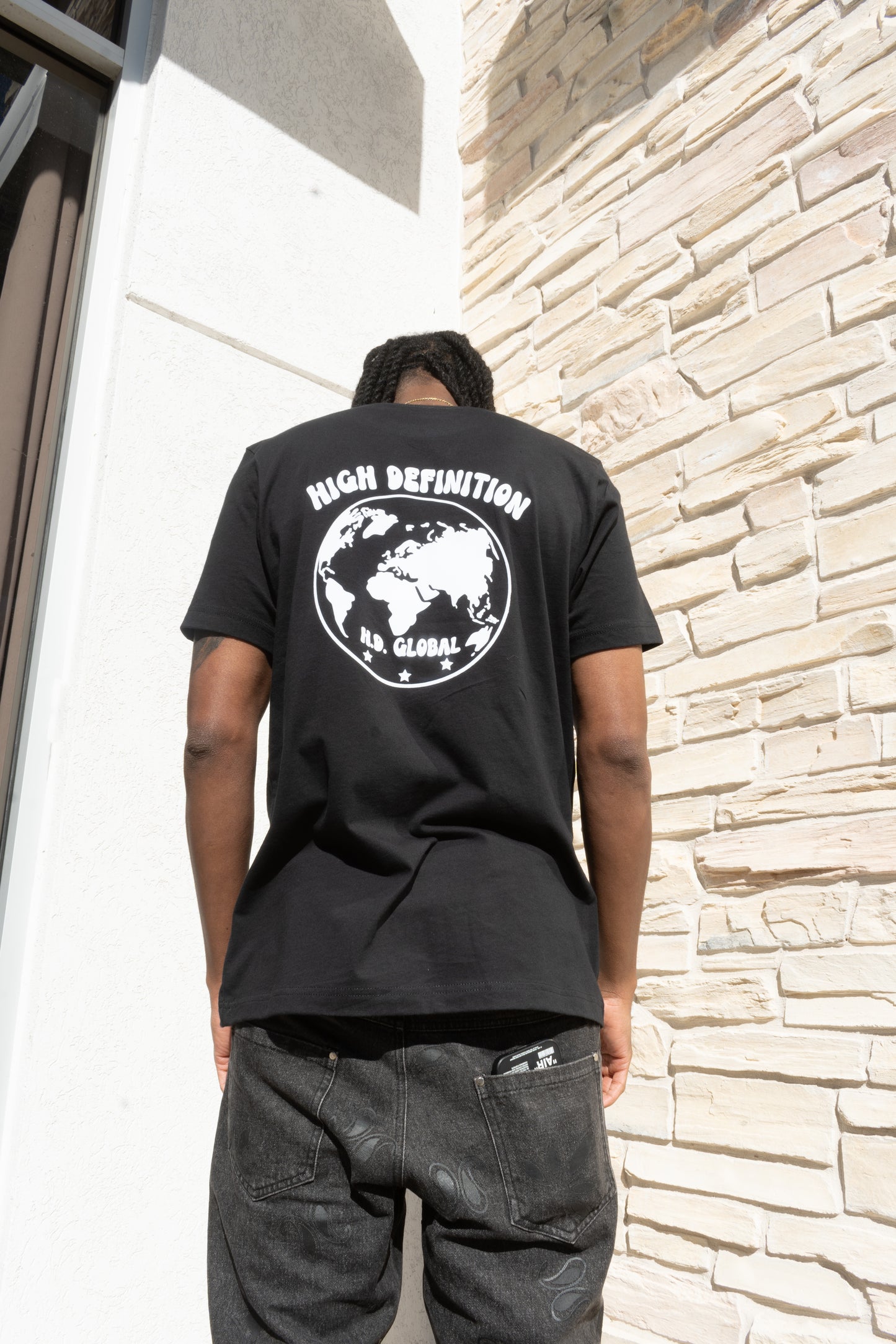 Global Black Tee